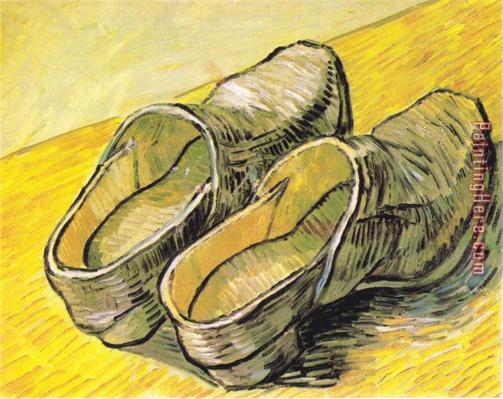 Vincent van Gogh A Pair of Wooden Shoes